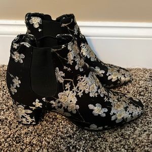 Anne Klein Floral Patterned Boots